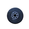 Plastic material pom abs pp uhmwpe pu roller with ball bearing