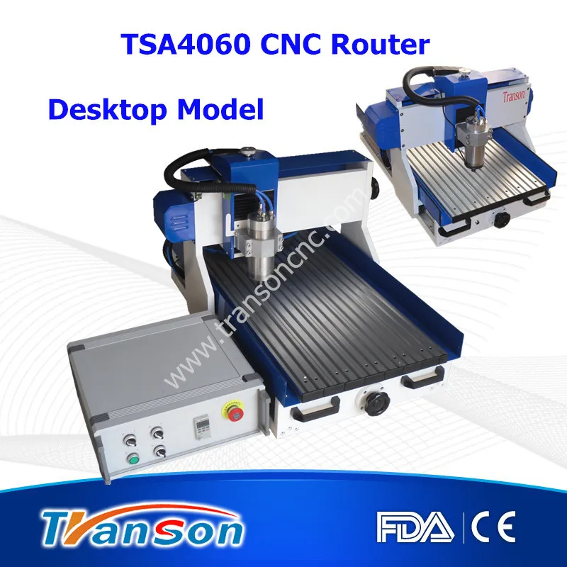 mini 4 axis cnc 6040 router engraving machine Transon Brand