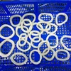 Calamari Dosidicus Gigas giant frozen raw squid ring price 3-8cm