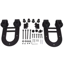 Heavy Duty Đen M&agrave;u Phụ T&ugrave;ng Cho Tủ Quần &Aacute;o <span class=keywords><strong>Cửa</strong></span> Trượt