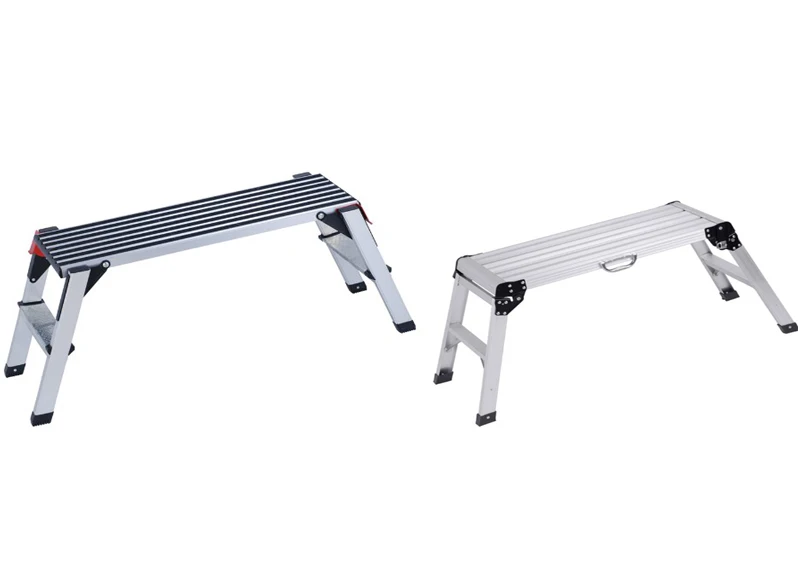 Aldi Ladder Work Platform Compact Folding Step Ladder 760 X 300 X 500mm