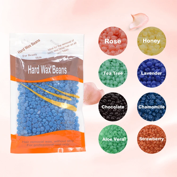 Wholesale Beauty Painless Deep Clean Natural Hard Wax Beans Hot Sealing Wax Beads 1kg For Hair