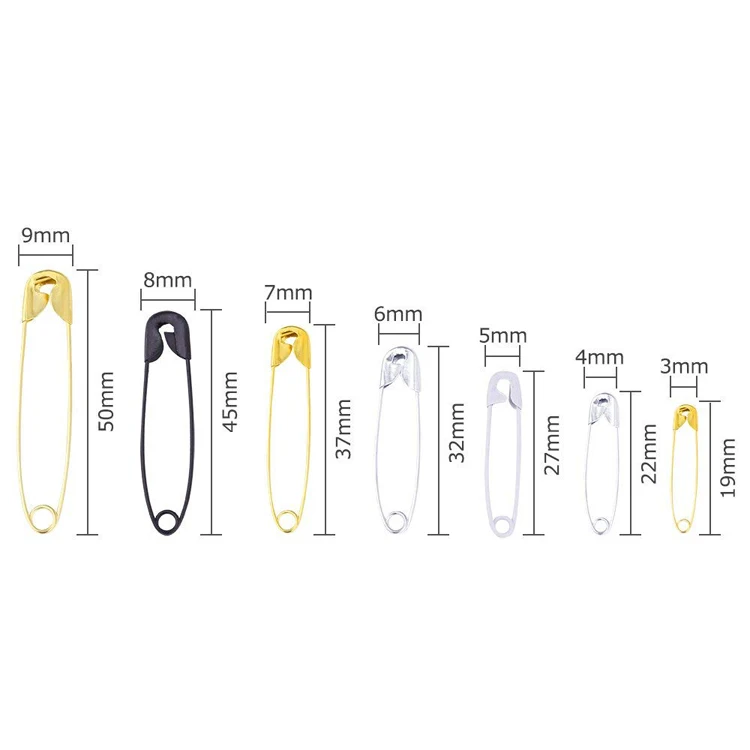 Popular For The Market Gold Pin Beads Small Baby Safety Pins Gold Small