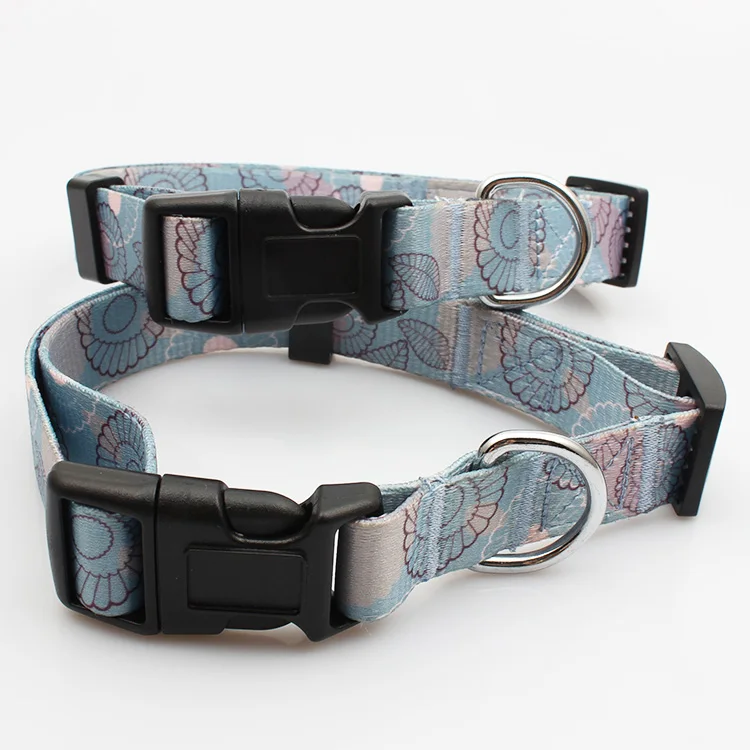 Custom Nylon Girl Pet Locking Dog Collar Manufacturer Buckle Buy