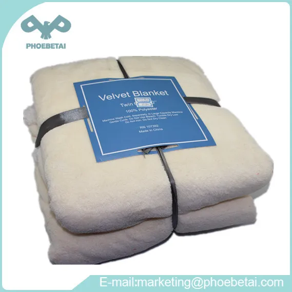 Waffle Throw Blanket With Satin Trim/ Down Blanket / King Size Sherpa