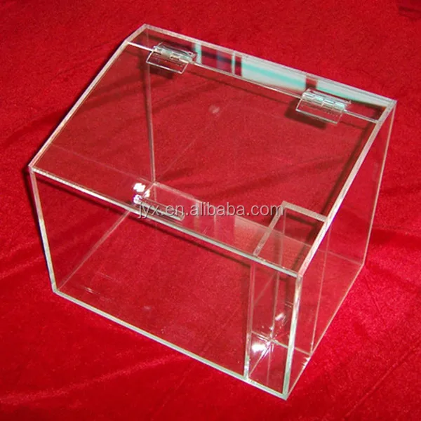 Clear Plexiglass Small Storage Box With Lock Buy Small Storage Box