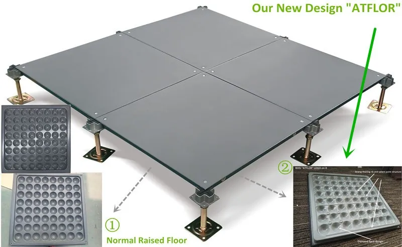 Bare Steel Raised Access Floor Modular Floor System Buy Modular