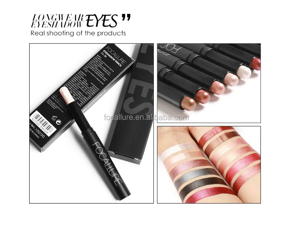 Focallure New Arrive Beauty Eyeshadow Pencil Cosmetic Glitter Eye