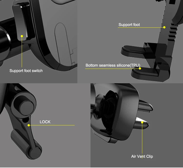 support magnetic cell phone car holder 