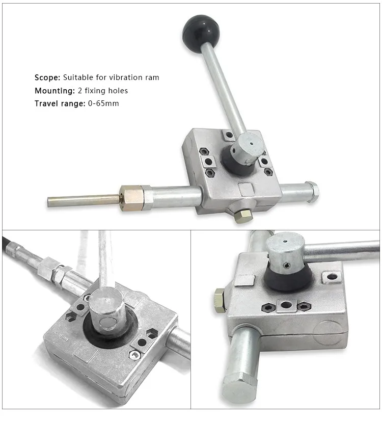 Hand Throttle Cable Control Lever For Construction Achinery