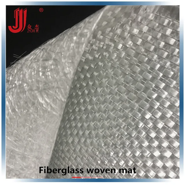 Fiberglass woven mat