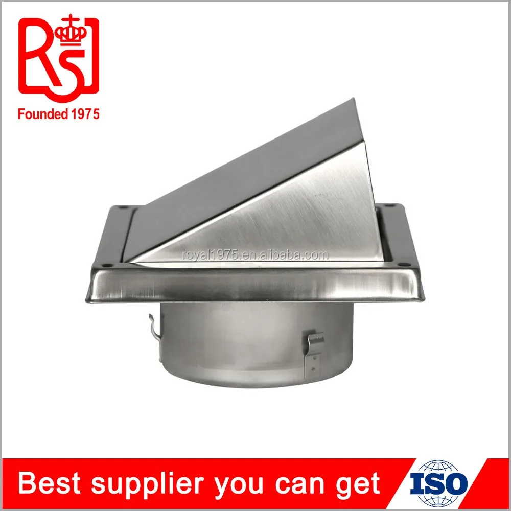 Square Stainless Steel Hvac Air Conditioning Waterproof Air Vent Cap