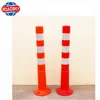 PU Orange Traffic Delineator Reflective Flexible Spring Post