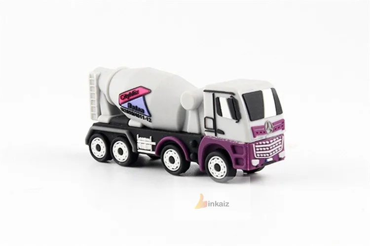 concrete mixer truck shape usb stick soft pvc dump shape usb flash drive - ANKUX.COM