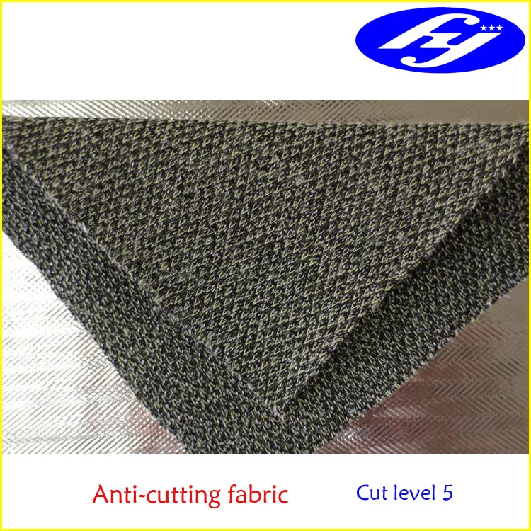 280g Anti Cutting Kevlar Aramid Uhmwpe Composite Knitted Cloth - Buy ...