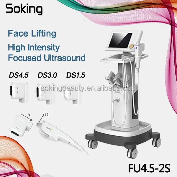 FU4.5-2S Facial skin tightening high intensity focused ultrasound for wrinkle removal
