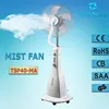 Pedestal Installation and Electric Power Source water mist fan