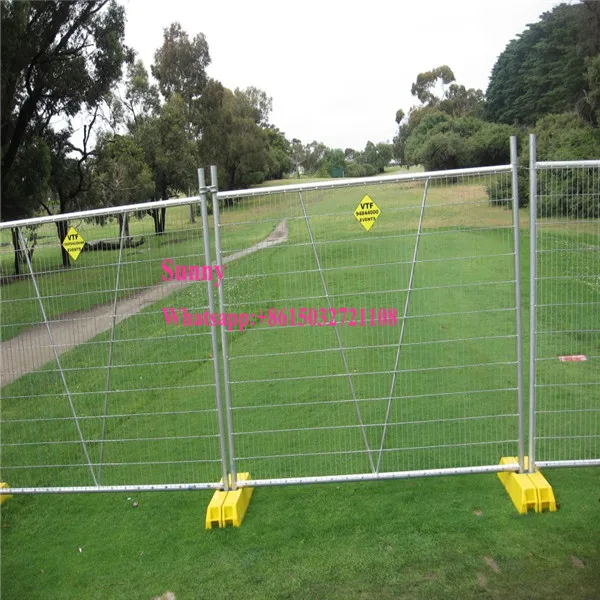 Australia Standard 2100mm X 2400 Mm Galvanized Temporary Fencing Panels