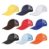 factory wholesale low profile blank mesh snap back cotton trucker hats caps