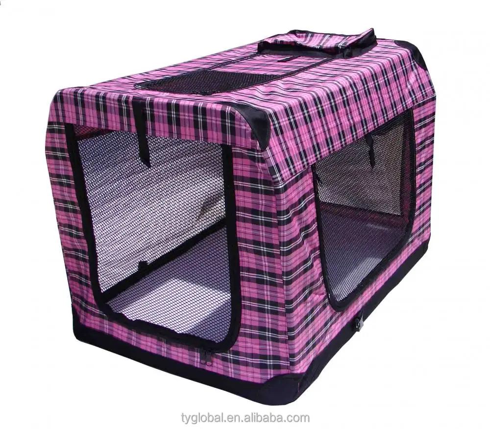 soft portable dog crate
