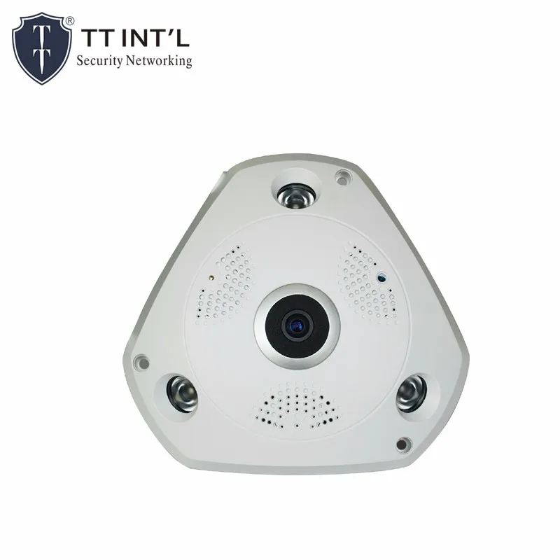 3mp Vr Ip Camera 360 Degree Panoramic Ipc Built In Wifi,2 Way Audio Sd ...