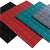 Colored 3mm 6mm round dot coin stud rubber sheet