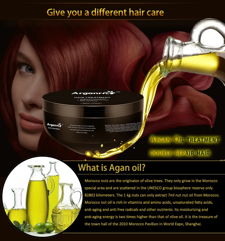 Homemade Natural Collagen Keratin Hair Treatment Mask For Hair Repair