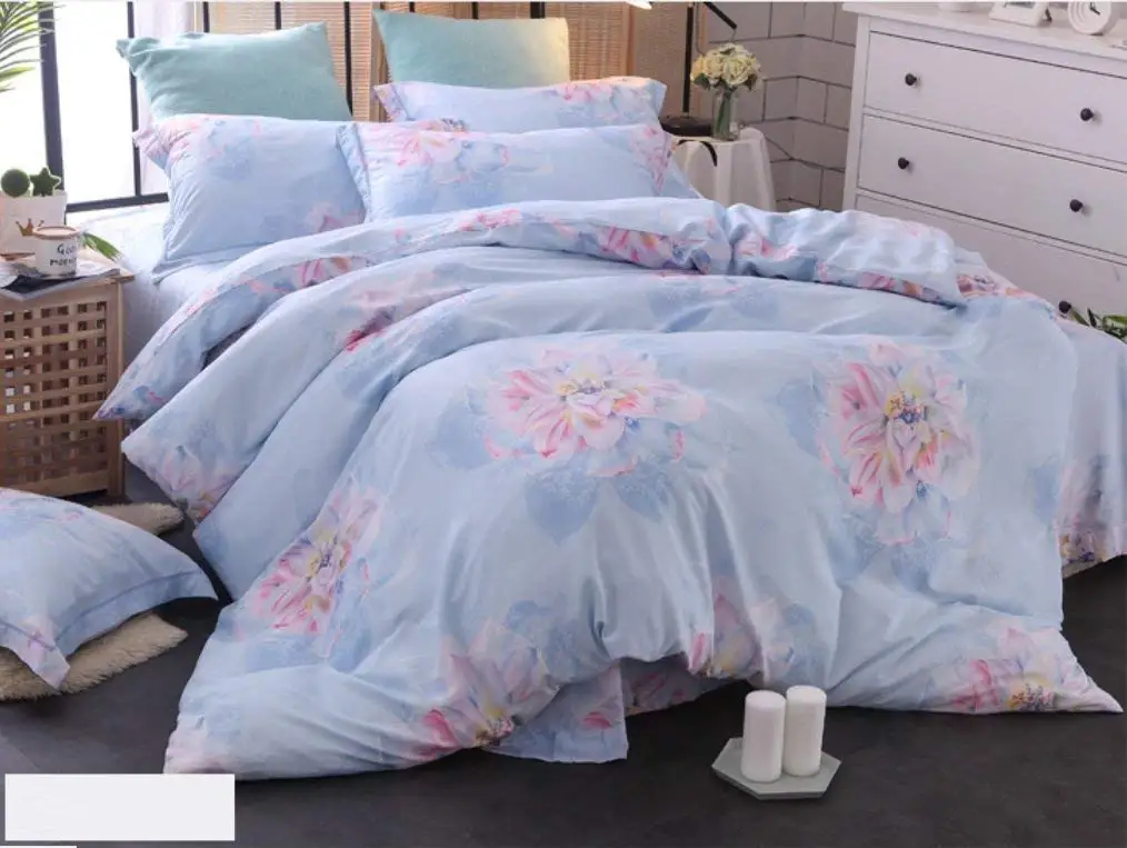 Best Bed Sheets For Summer Find Get Quotations Beiru European Spring And Summer Double Sided Sky Silk Four Piece 1 5 8m