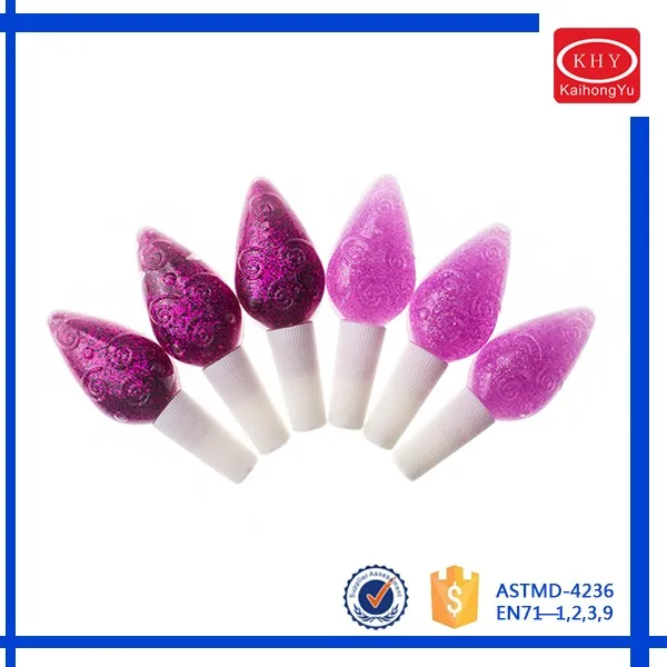 Multicolor 9ml Glitter Glue Set,Liquid Dry Glitter Glue Fast For