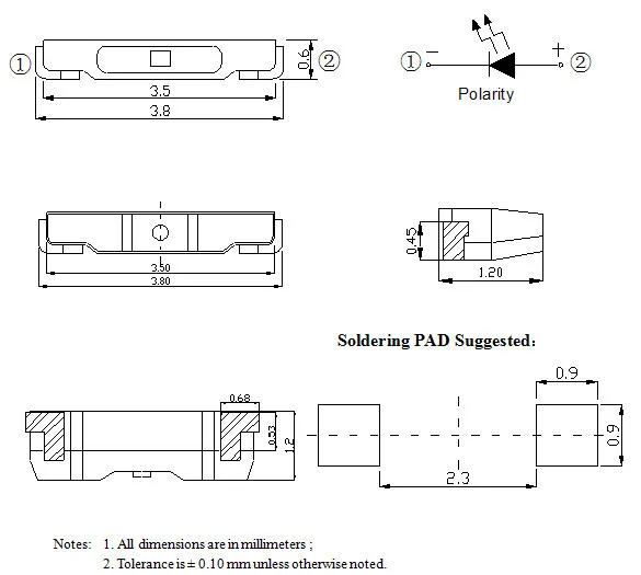 020 White 50006500k 3.8*0.6*1.2mm Smd Led Datasheet Buy White 5000