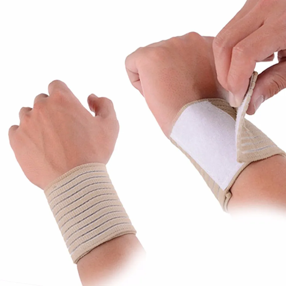 Adjustable Elastic Fitness Cotton Strength Bandage Hand Wrist Straps