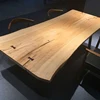 Rectangle Wildly Using Solid Wood Dining Fast Food Table Top