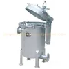 Fine quality SS 304 / 316L quick opening bag filter housing for water filtration equipment