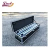 factory price custom size or logo Waterproof Fireproof moving Black Large Road Trunk Flight case