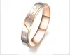 Men's Christmas Gift Stainless Steel Jewelry Stainless steel jewelry boy ring, simple rose gold ring
