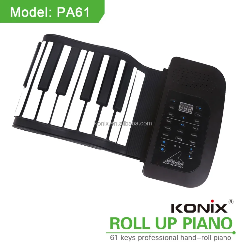 konix Kids Roll Music Piano 61 Key Virtual Keyboard Piano Usb Shop China Korg Piano Educational Supplies Keys Walmart