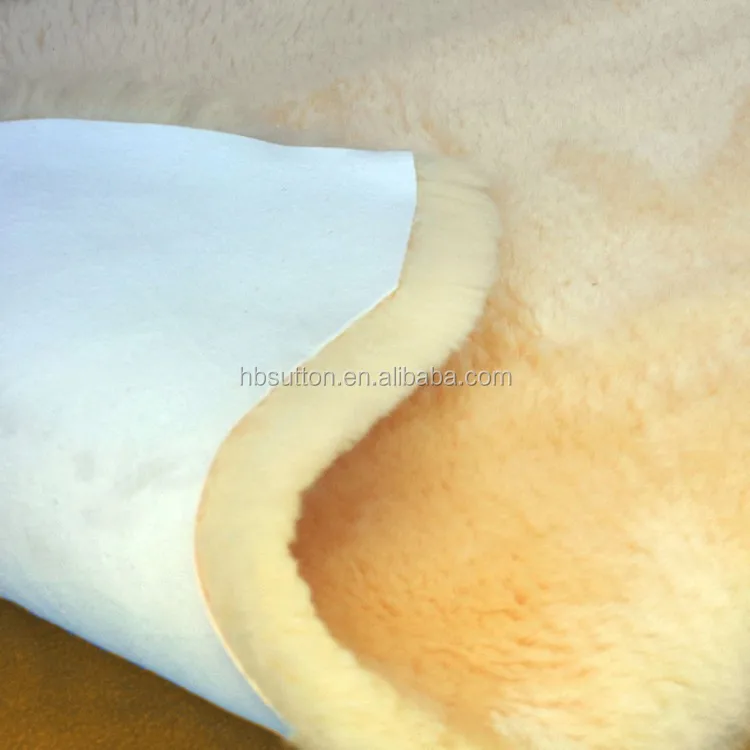 Extra Large Washable Soft 2 X 3 Single Pelt Fur Rug Medical Sheepskin