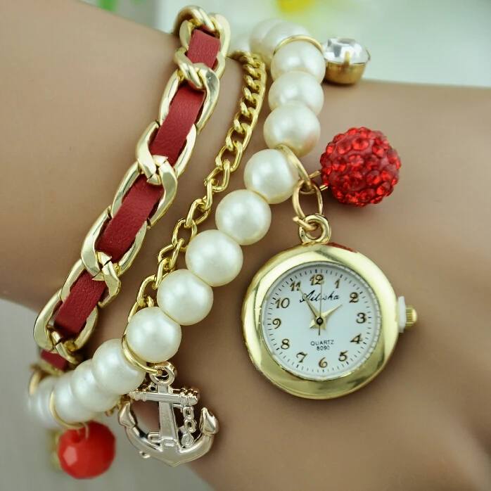 Perla de la vendimia de la mujer del reloj, reloj de la RELOJES | Reloj, Reloj pulsera, Reloj dama