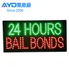 Hot Cake Indoor LED Display LED Flasher 24 hours Bail Bonds Shop LED Advertising Screen Factory Supplier