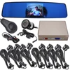 LCD Monitor Car Camera Front And Rear Parking Sensor Kit Precise Ultrasonic Sensor Detection
