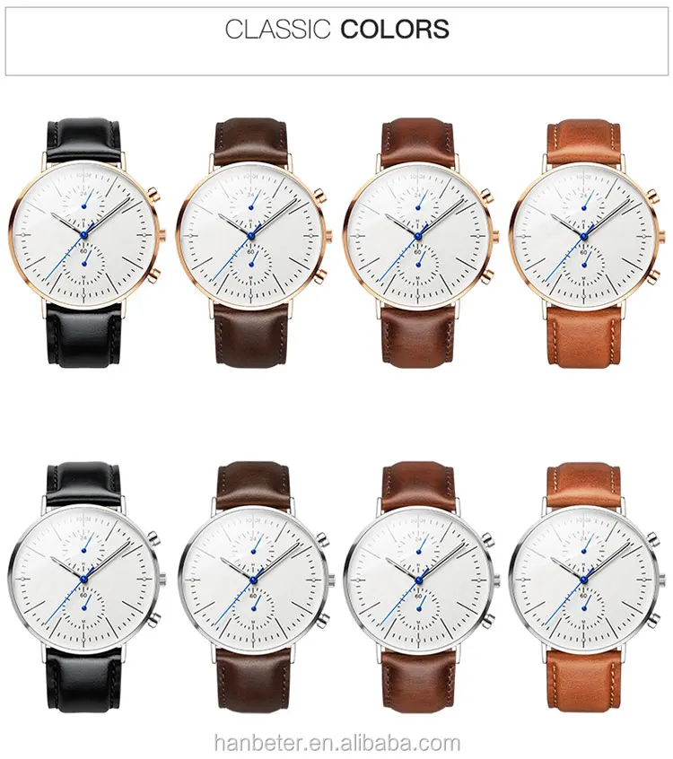 OEM Men Luxury Watches Stainless Steel Men Watch Quartz