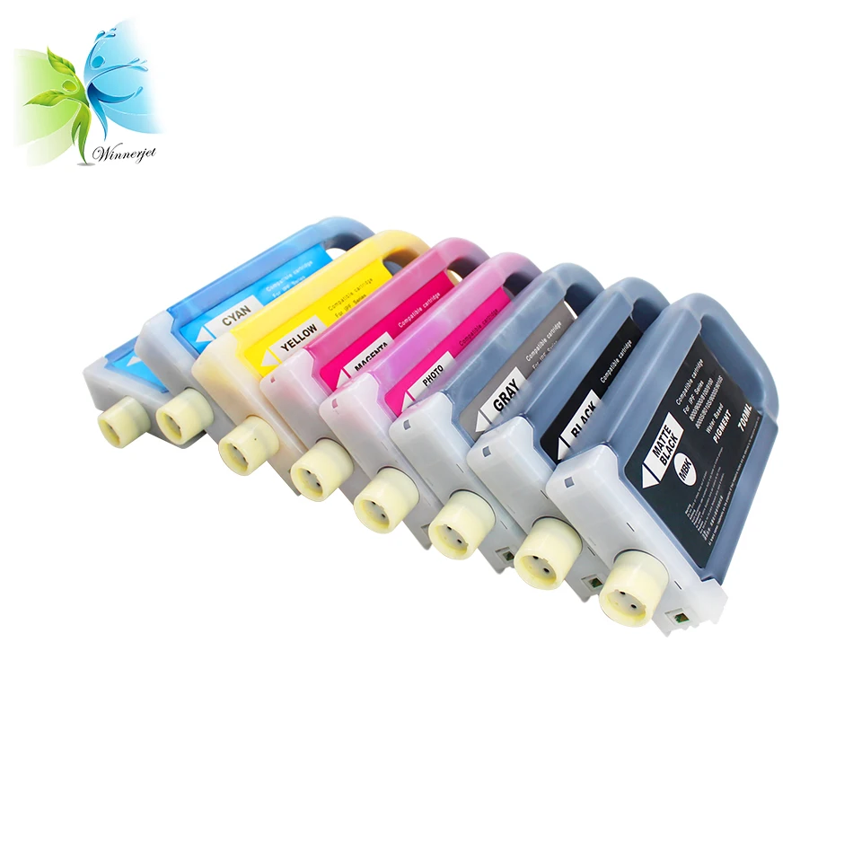 Compatible ink cartridge Canon PFI704 cyan for Canon IPF8300s PRINTER 
