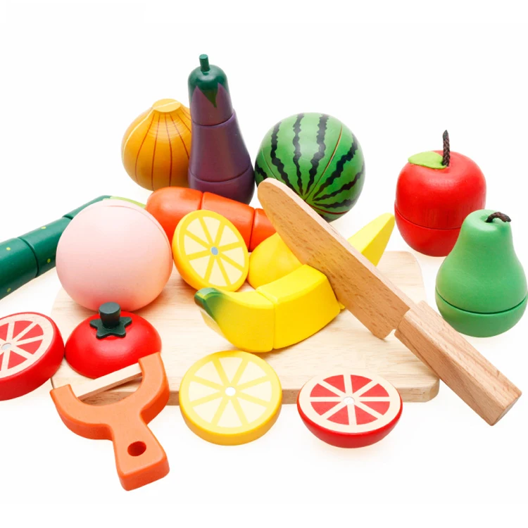 cutting play food set