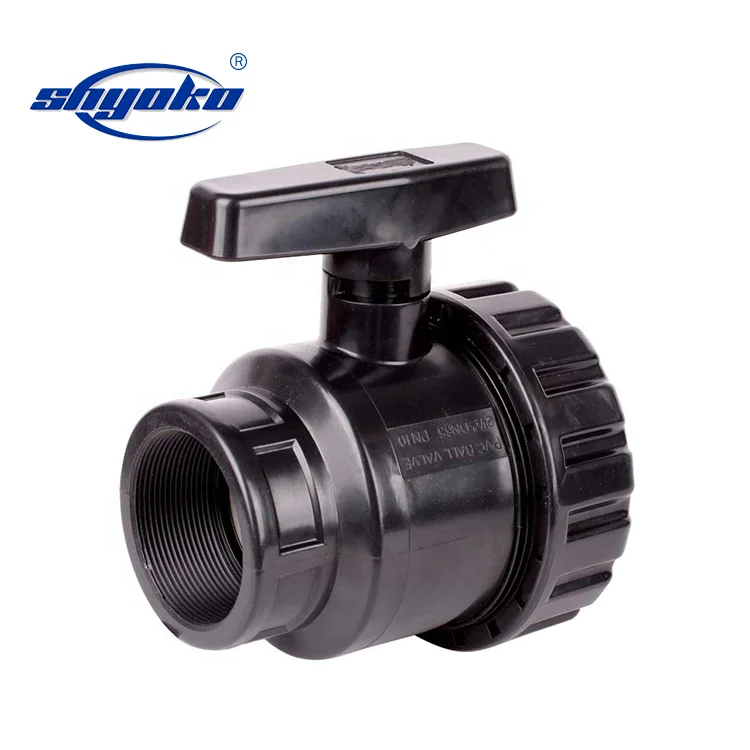 Pvc Female Thread Single Union Ball Valve Buy Pvc Union Ball Valve,Pvc Thread Ball Valve,Pvc