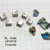 10mm Bismuth Metal Cube 9.7g 99.99% Engraved Periodic Table of Elements