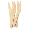 Eco Friendly Birchwood Disposable Wood Dinner KNIVES Biodegradable, Compostable and Natural,Perfect for Parties