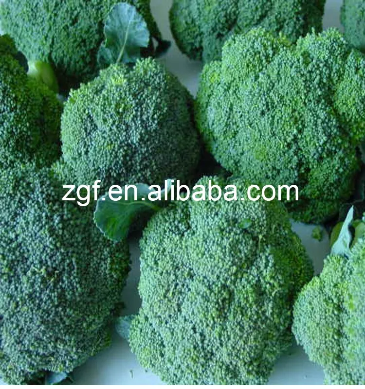 2017 IQF Grade A green frozen broccoli spears cheap price