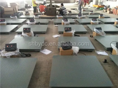 5000 Lbs Ultra Low Profile Digital Floor Scales With Ramps Ntep