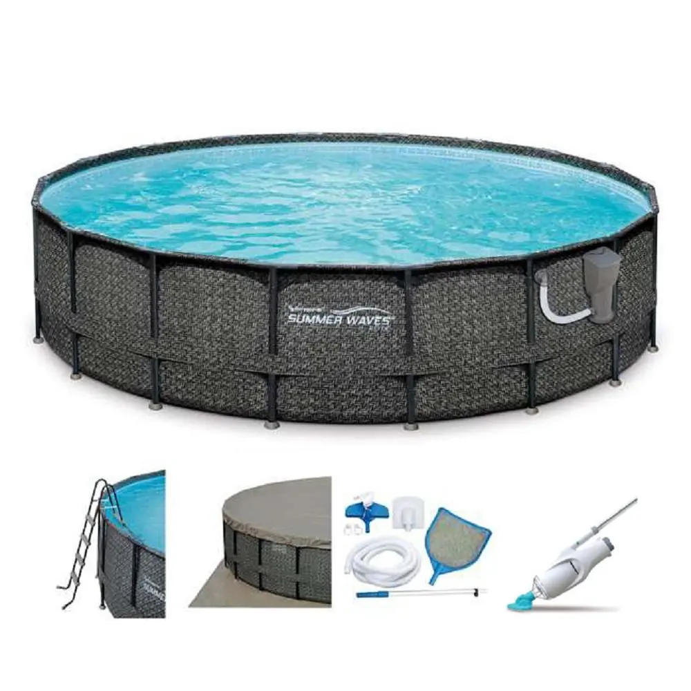 above ground pools wicker