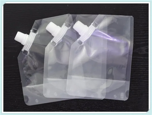 Professional Soft Clear Plastic Drink Flask Water Bag Liquid Bladder ...